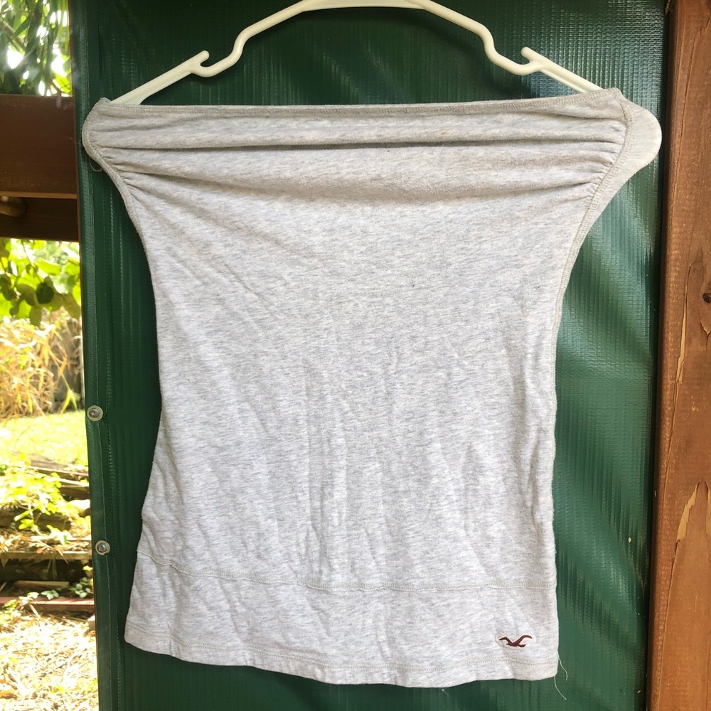 Hollister strapless tank top